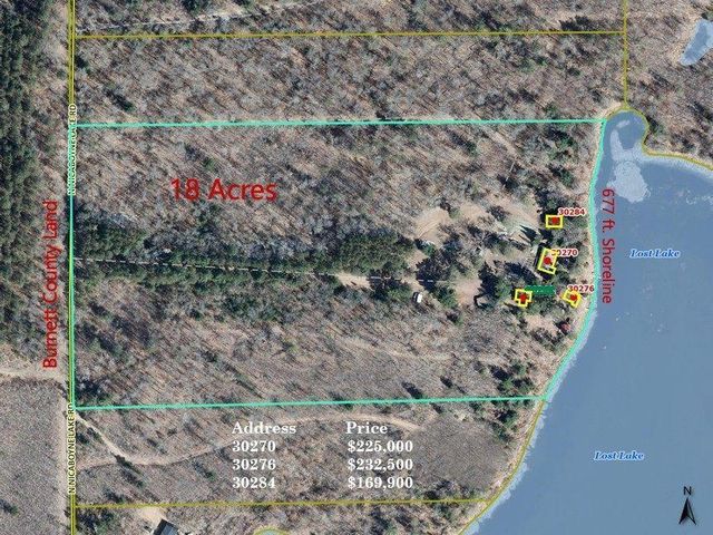 30276 N Nicaboyne Lake Road, Danbury, WI 54830