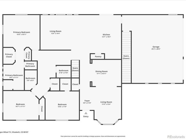 34570 Wagon Wheel Trl, Elizabeth, CO 80107