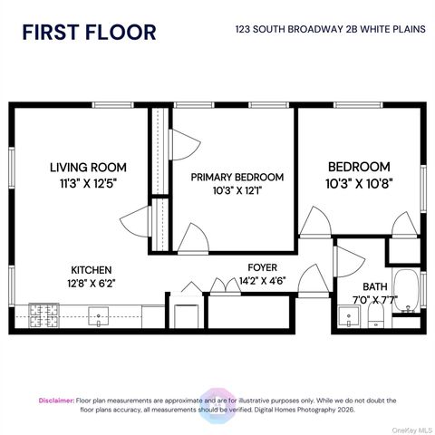 123 S Broadway 2B, White Plains, NY 10605