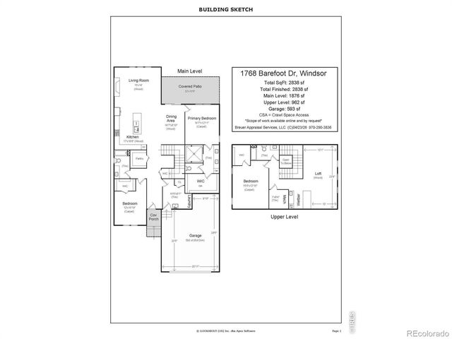 1768 Barefoot Drive, Windsor, CO 80550