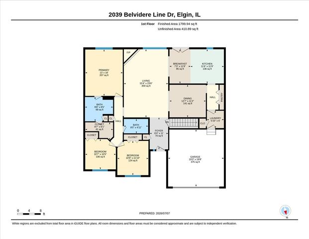 2039 Belvidere Line Drive, Elgin, IL 60123