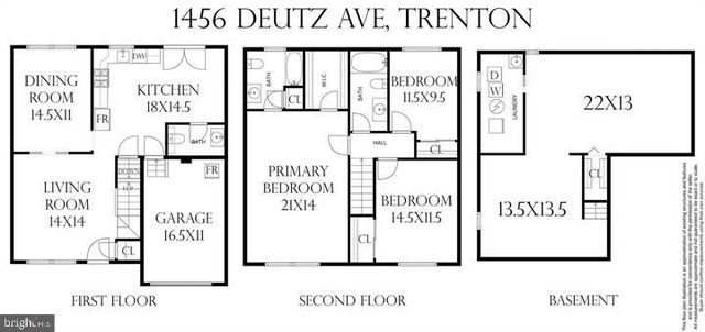 1459 DEUTZ AVE, Hamilton, NJ 08611
