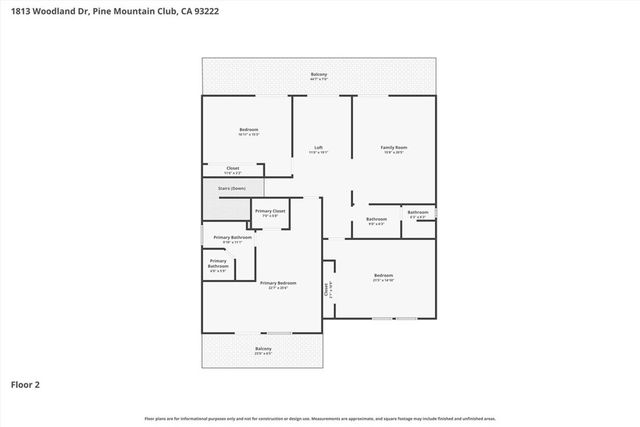 1813 Woodland Drive, Pine Mountain Club, CA 93222