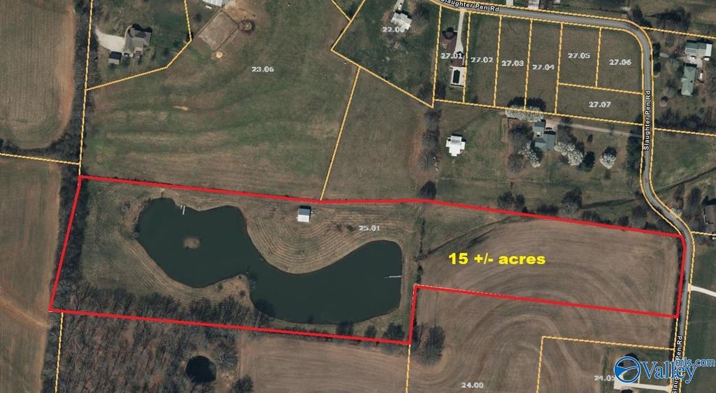 15 acres Slaughter Pen Road, Ardmore, TN 38449
