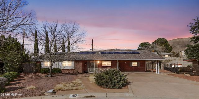 412 SPRINGHILL Circle, El Paso, TX 79912