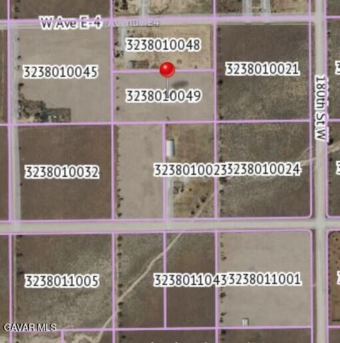 Vic Avenue E6 183 Stw, Fairmont, CA 93536