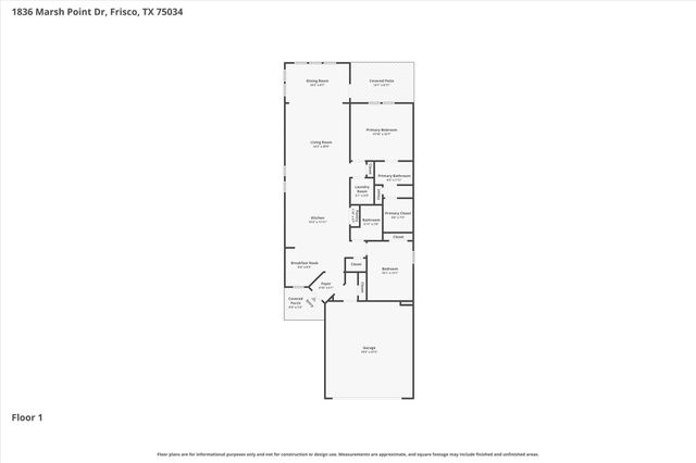 1836 Marsh Point Drive, Frisco, TX 75036