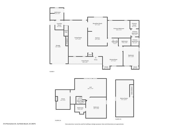 513 Plantation Dr., Surfside Beach, SC 29575