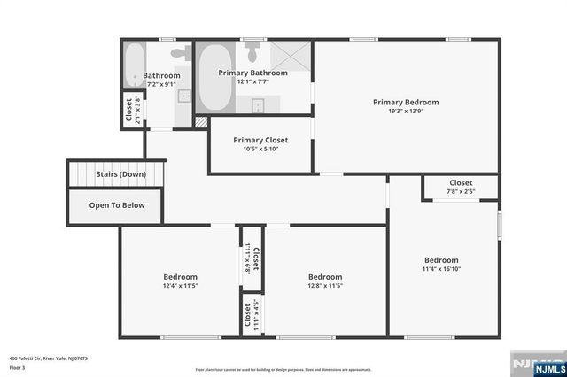 400 Faletti Circle, River Vale, NJ 07675