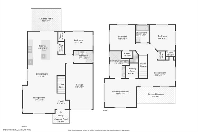 513 W Odell ST A, Austin, TX 78752