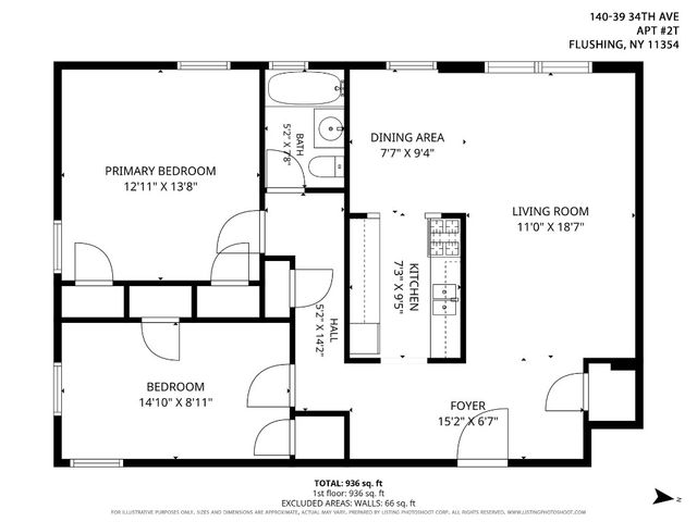 14039 34th Ave Apt 2T, New York City, NY 11354