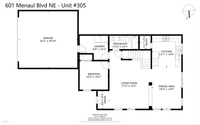 601 MENAUL Boulevard NE 305, Albuquerque, NM 87107