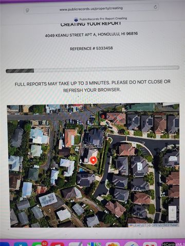 4049 A Keanu Street, Honolulu, HI 96816