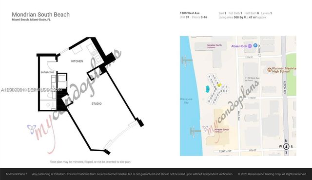 1100 West Ave 807, Miami Beach, FL 33139