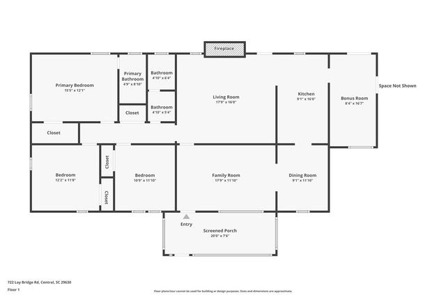 722 Lay Bridge Road, Central, SC 29630