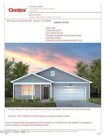 209 Ocean Pointe Boulevard SE 0201, Bolivia, NC 28422