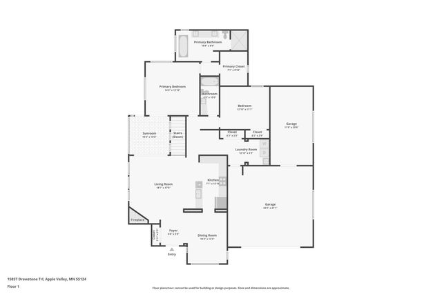 15837 Drawstone Trail, Apple Valley, MN 55124