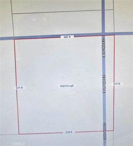 0 230th St E, Hi Vista, CA 93535