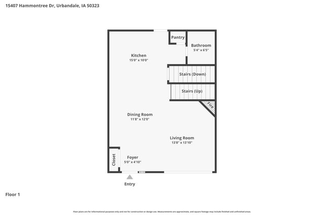 15407 Hammontree Drive, Urbandale, IA 50323