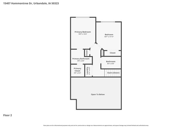 15407 Hammontree Drive, Urbandale, IA 50323