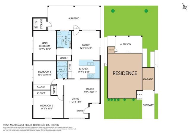 9955 Maplewood, Bellflower, CA 90706