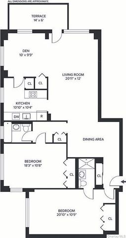 1020 Grand Concourse 11J, Bronx, NY 10451