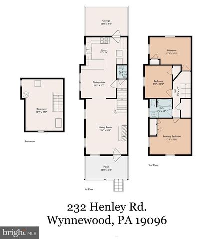 232 HENLEY RD, Wynnewood, PA 19096