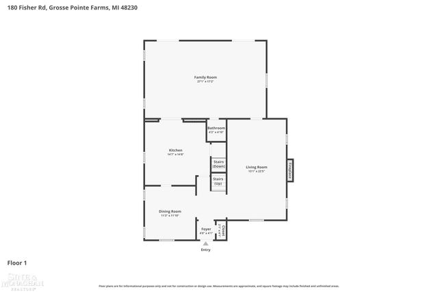 180 Fisher Road, Grosse Pointe Farms, MI 48236