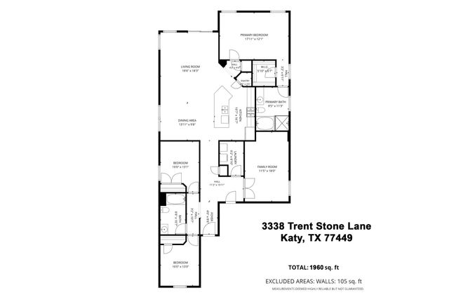 3338 Trent Stone Lane, Katy, TX 77449