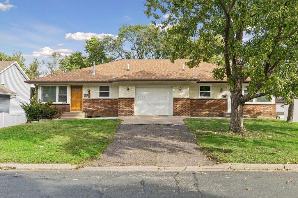 1015 43 1/2 Avenue NE, Columbia Heights, MN 55421 — exterior