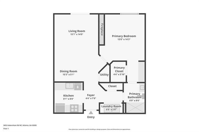 3655 Habersham Road NE B141, Atlanta, GA 30305