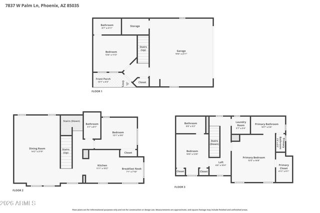 7837 W PALM Lane, Phoenix, AZ 85035