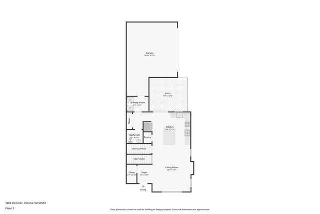 1083 Siena Drive, Verona, WI 53593