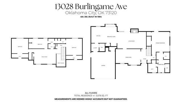13028 Burlingame Avenue, Oklahoma City, OK 73120