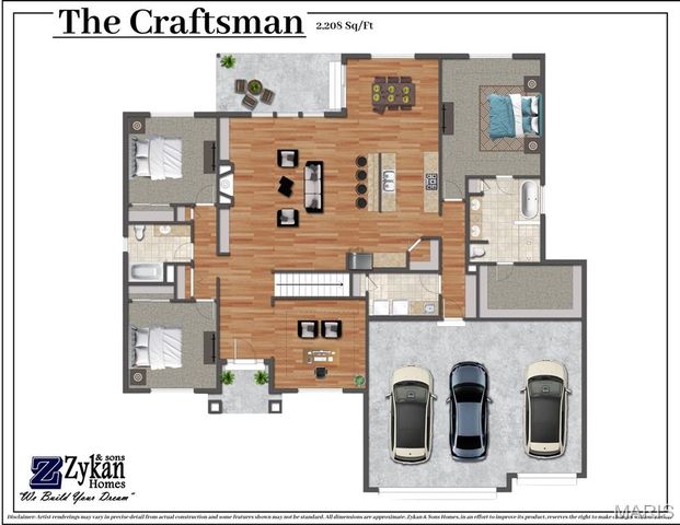 1 Craftsman @ Stone Canyon, Foristell, MO 63348