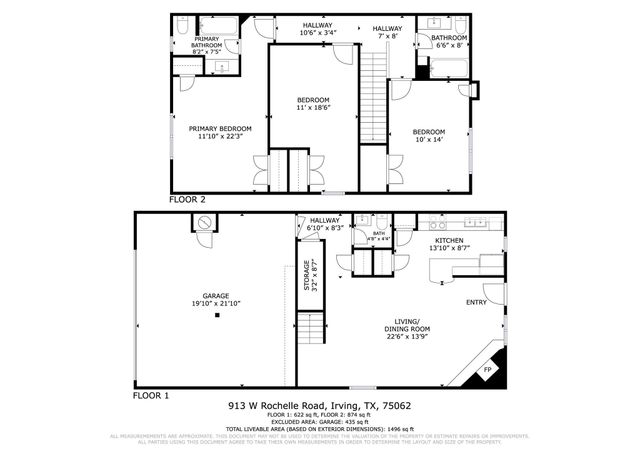 913 W Rochelle Road, Irving, TX 75062