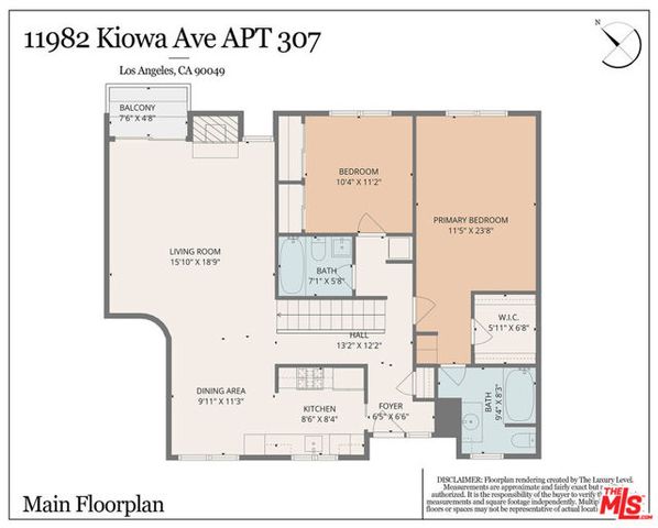 11982 Kiowa Avenue 307, Los Angeles, CA 90049