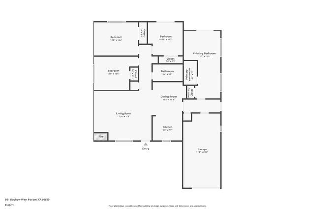 951 Duchow Way, Folsom, CA 95630