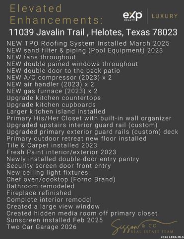 11039 Javalin, Helotes, TX 78023