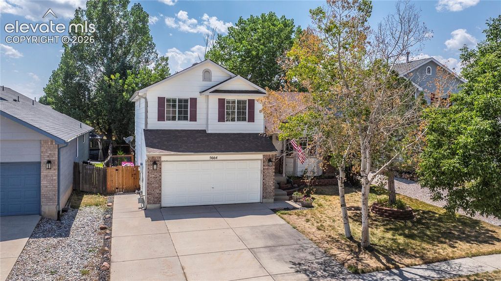 5664 Mesa Mountain Way, Colorado Springs, CO 80923 — exterior