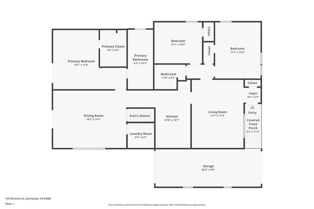 152 Florence Street, Sunnyvale, CA 94086