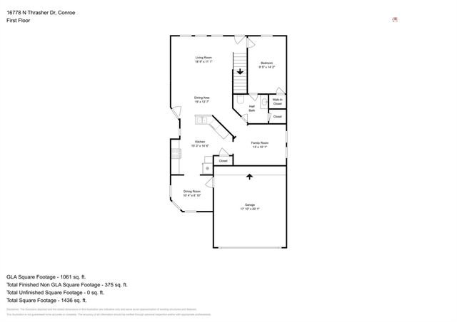 16778 N Thrasher Drive, Conroe, TX 77385