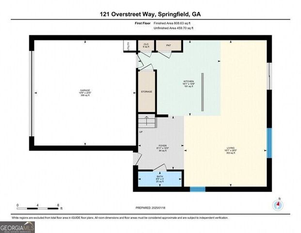 121 Overstreet Way, Springfield, GA 31329