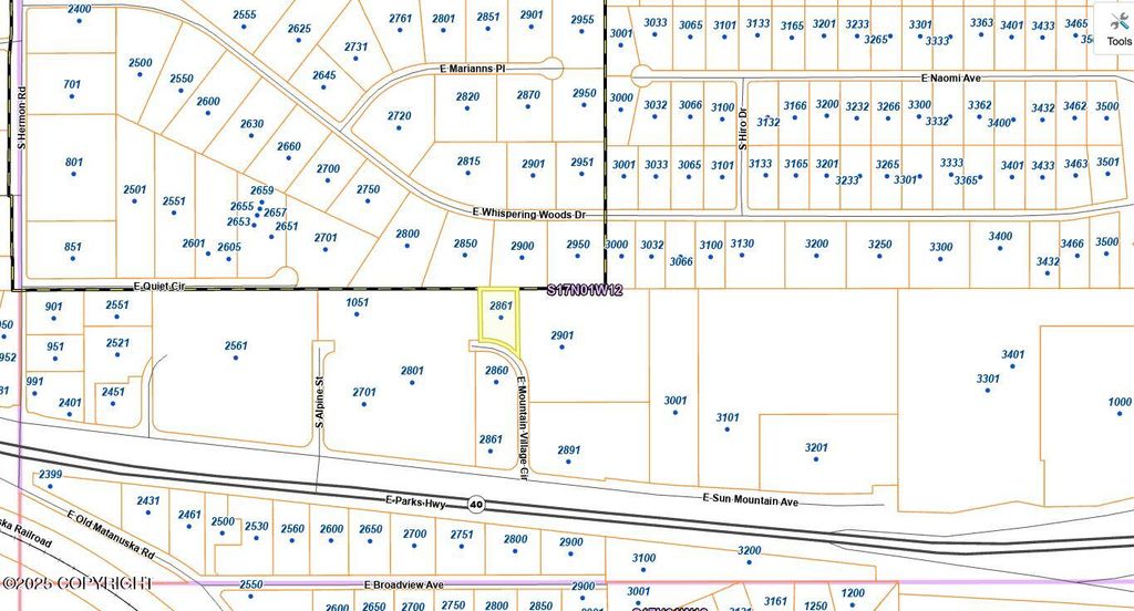 2861 E Mountain Village Circle, Wasilla, AK 99654
