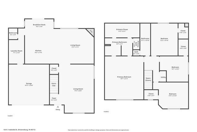 1844 Creekside Drive, Brownsburg, IN 46112