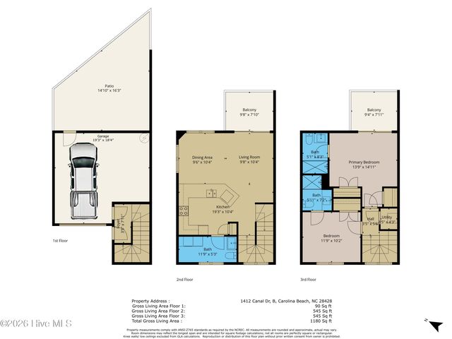 1412 Canal Drive B, Carolina Beach, NC 28428