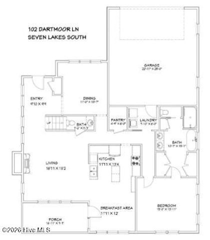102 Dartmoor Lane, West End, NC 27376
