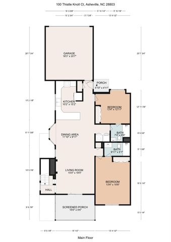 100 Thistle Knoll Court, Asheville, NC 28803