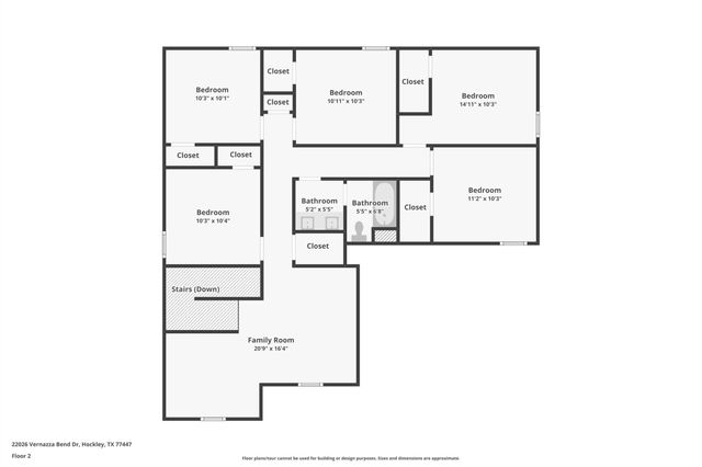 22026 Vernazza Bend Drive, Hockley, TX 77447