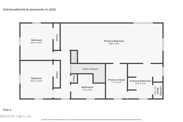 2216 BRENTFIELD Road, Jacksonville, FL 32225